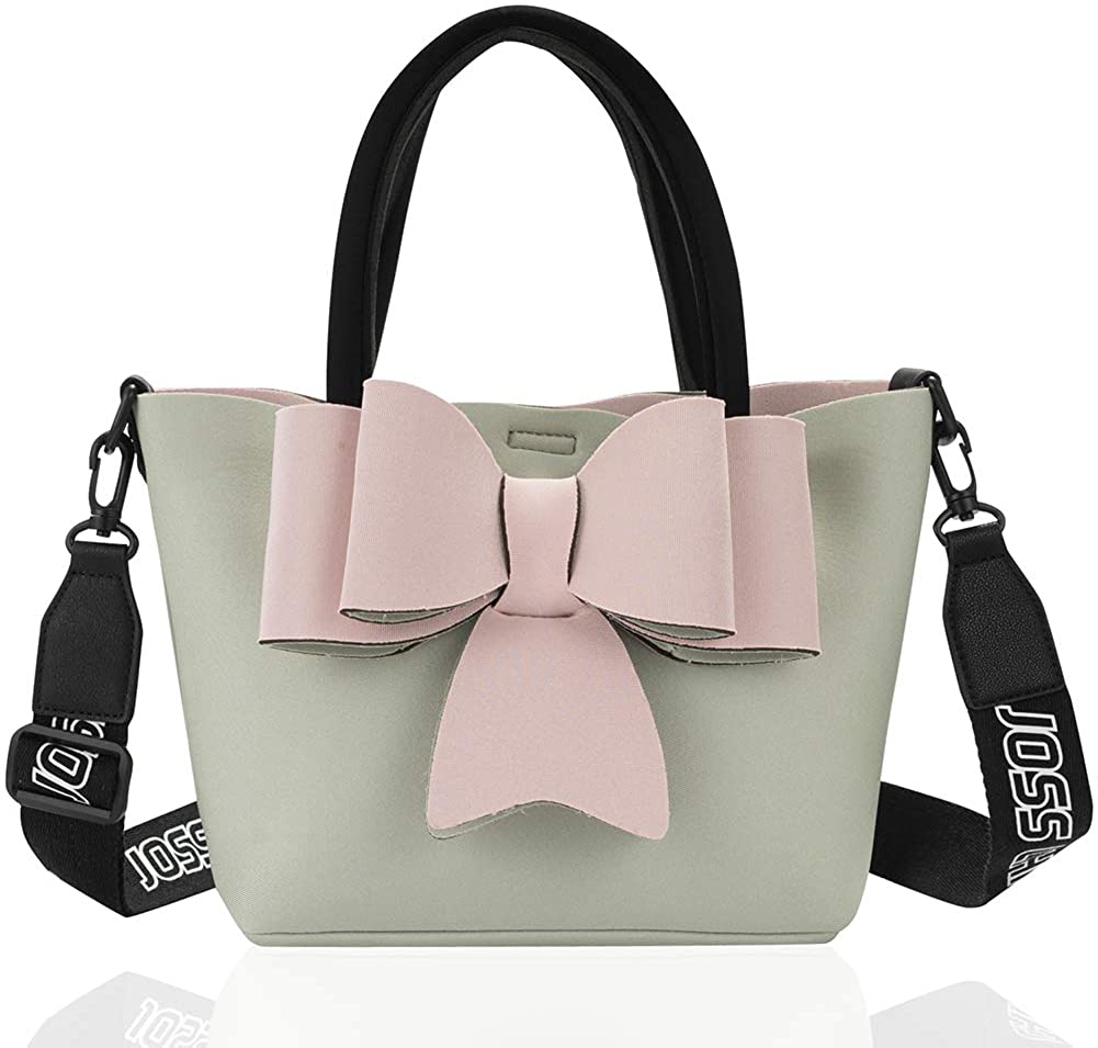 Price:$19.99    Women Bow-knot Hand Bag Purse Fashionable Cross-body bag Detachable Shoulder Straps Tote bag  Clothing