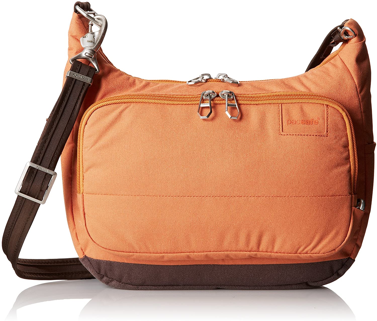 Price:$49.95    Pacsafe Citysafe LS100 Anti-Theft Travel Handbag, Apricot  Clothing