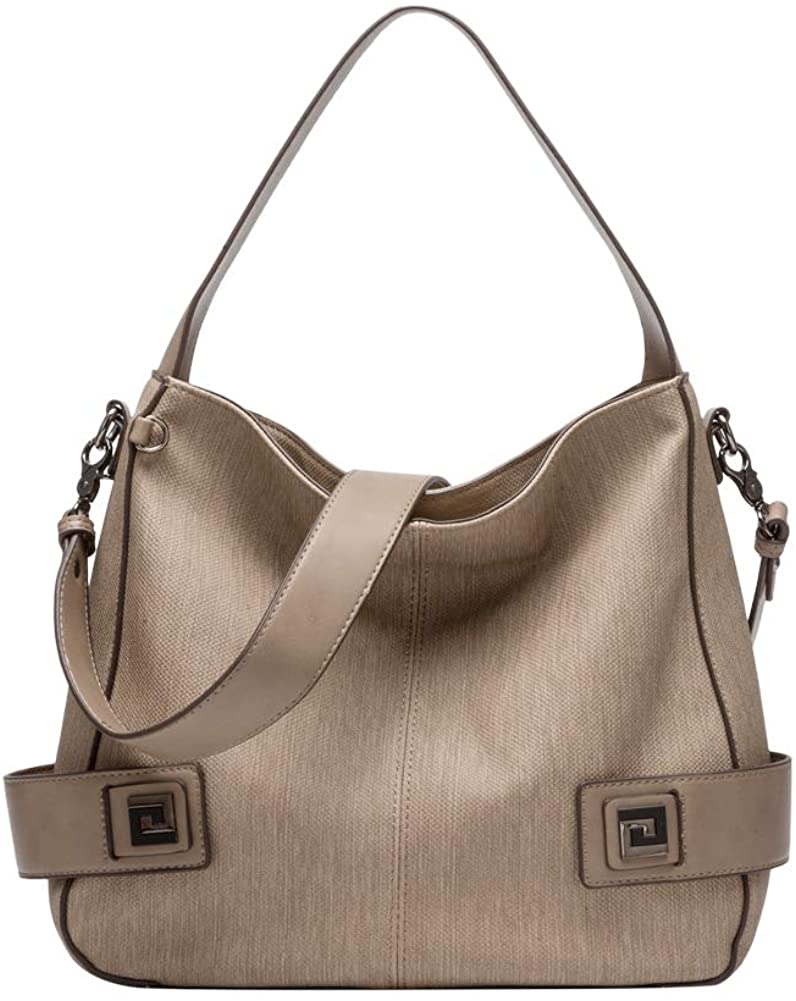 Price:$37.99    Womens Soft Leather Top Handle Shoulder bag Hobo Purse and Handbags Tote Bags for Ladies Oversize  Clothing