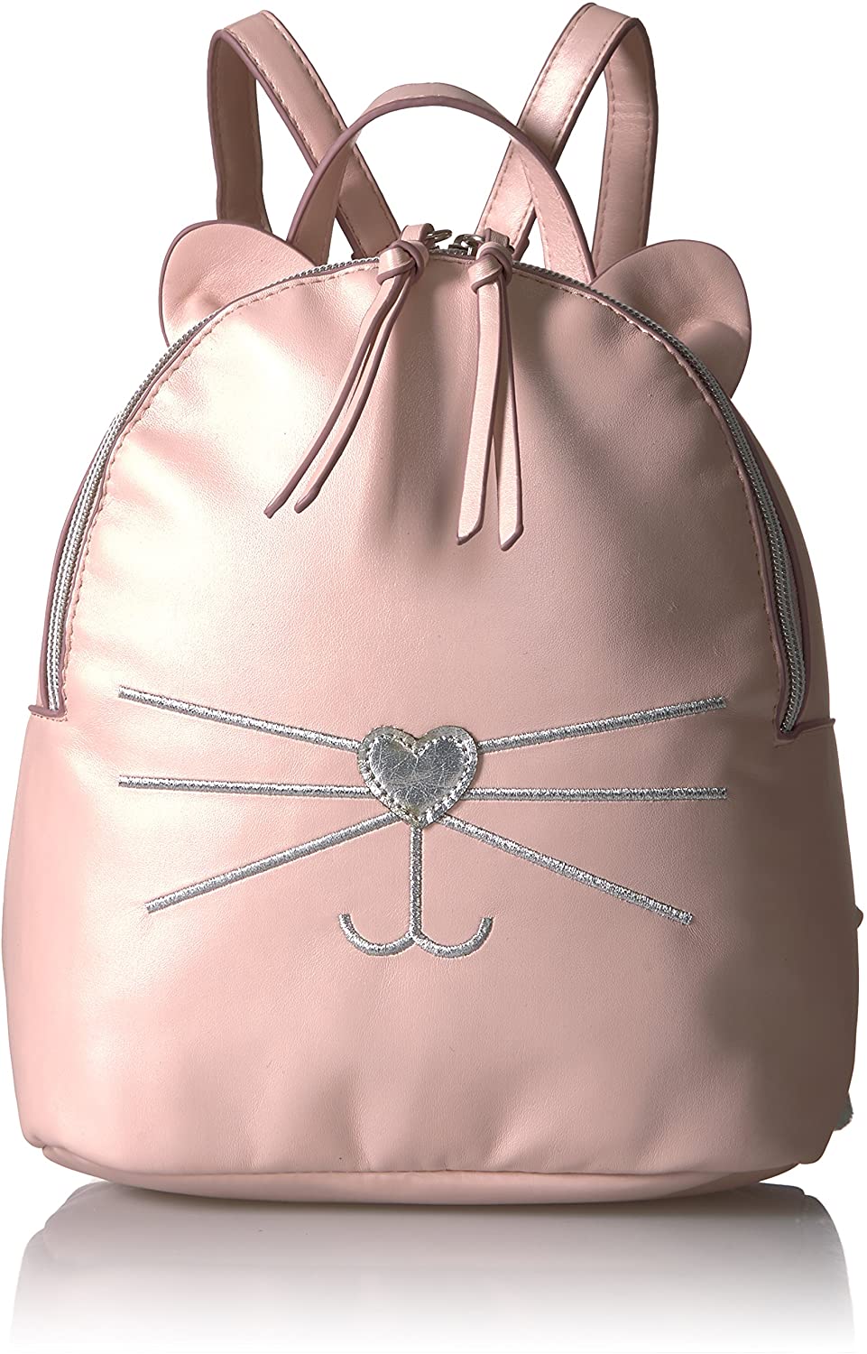 Price:$16.12 T-Shirt & Jeans Cat Back Pack with Metallic Face, bush  Handbags   