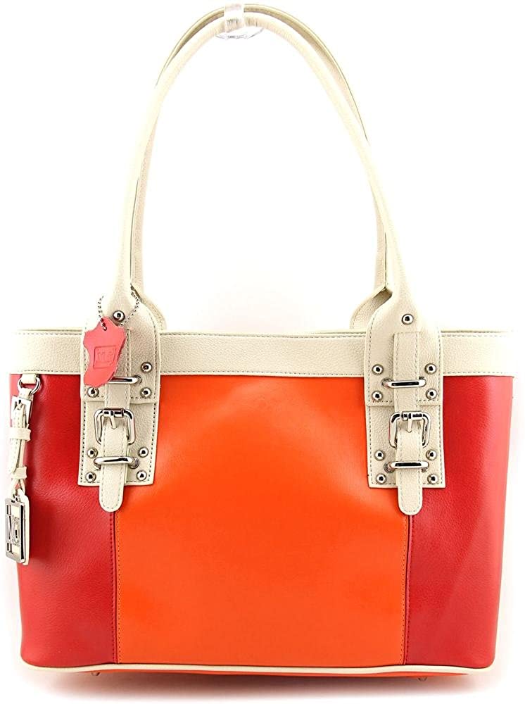 Price:$114.97    Madi Claire Carolyn Women Orange Shoulder Bag  Clothing