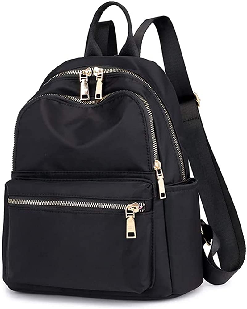 Price:$22.05    Women Backpack Waterproof Purse Nylon Shoulder Bags Lightweight Rucksack Daypack School College Bookbag for Girls  Clothing