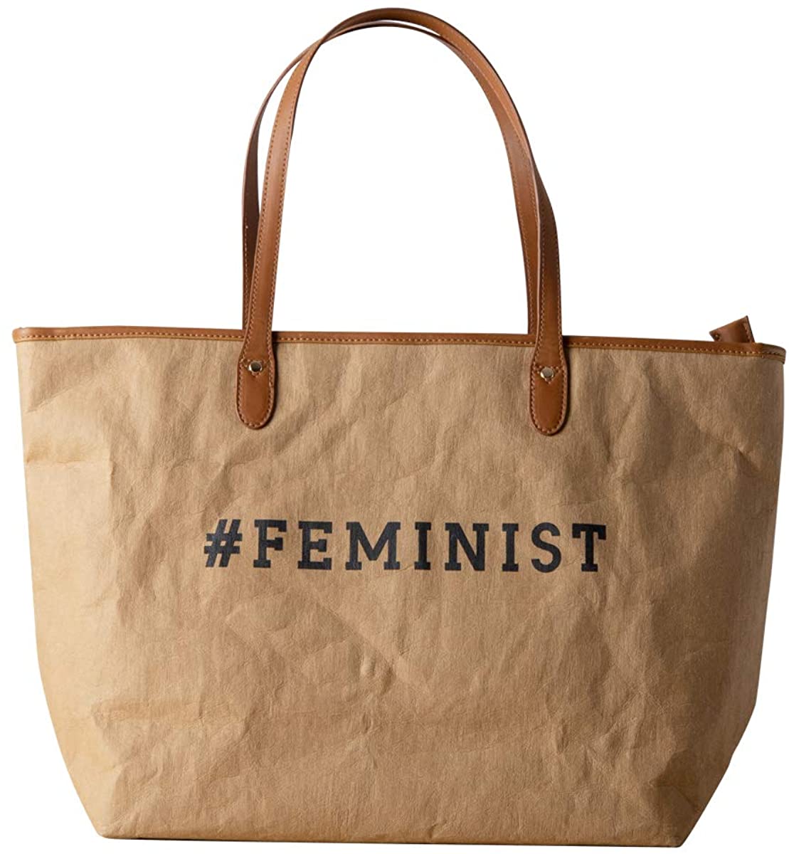 Price:$39.99    UDO Original, fashion, restore ancient ways, handbag, washed kraft paper, environmental protection material shopping bag,single shoulder bag, lady bag (Color   Khaki, Size  13.78"X6.3"X12.6")  Clothing