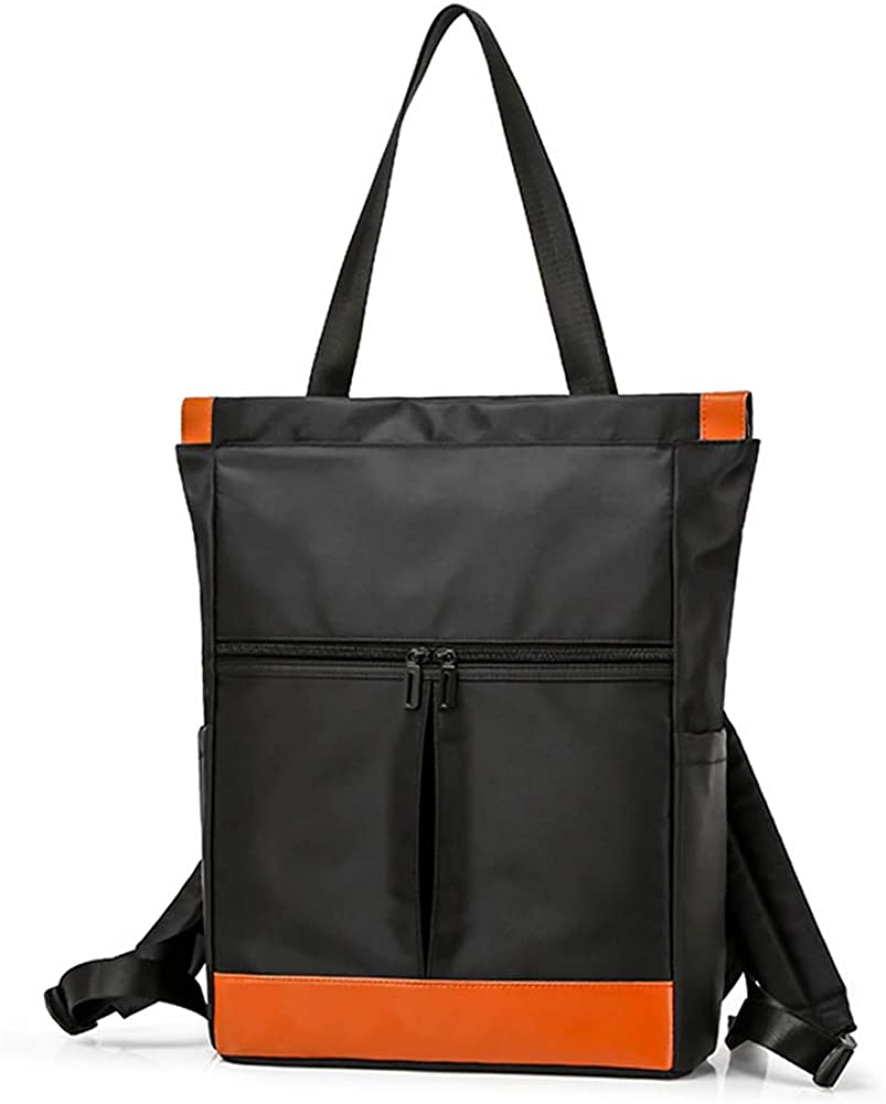 Price:$20.89    Women's Multi-functional Backpack Large Capacity Shoulder Bag Waterproof Lightweight Messenger Bag (Black)  Clothing
