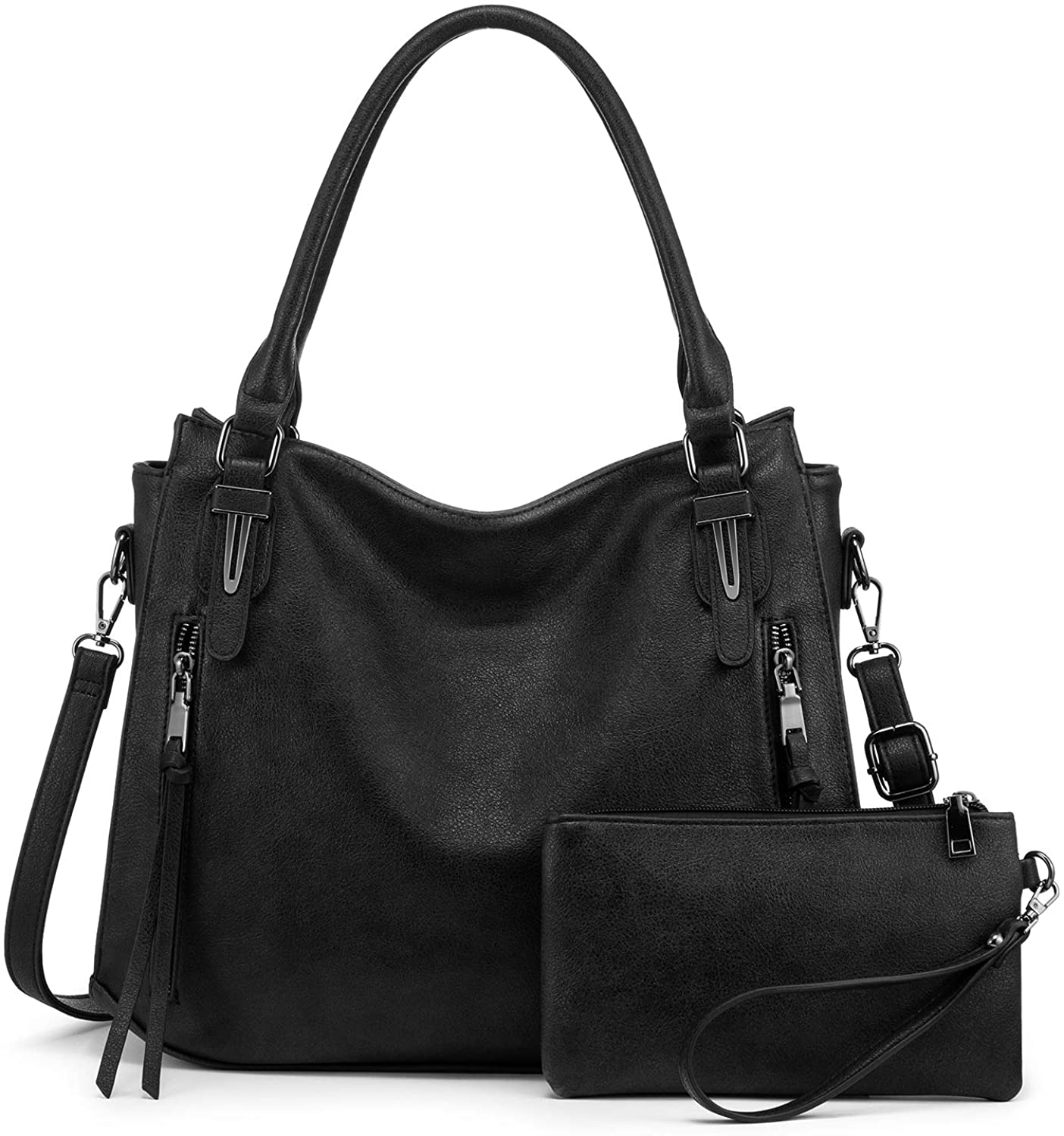 Price:$35.99    Realer Handbags for Women Large Crossbody Hobo Bags, with Matching Wallet  Clothing