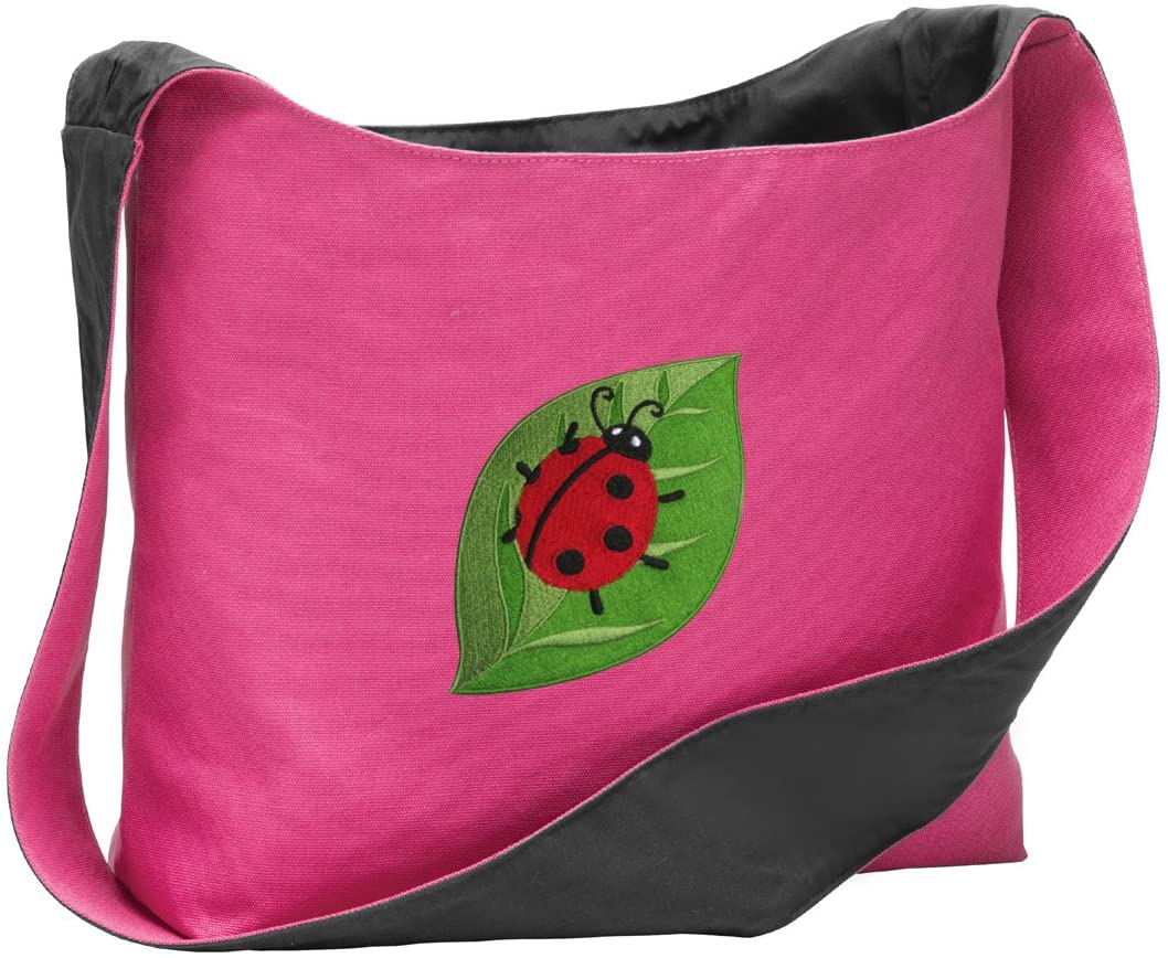 Price:$32.99    Ladybug Tote Bag CUTE Sling Style Shoulder Bags  Clothing