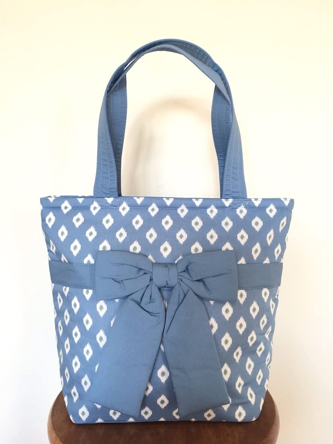 Price:$19.99    Handbag Naraya Shoulderbag Cotton Light Blue Thai Print  Clothing