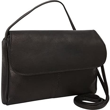 Price:$29.75 David King & Co. Flap Front Handbag 522, Black, One Size  Handbags   