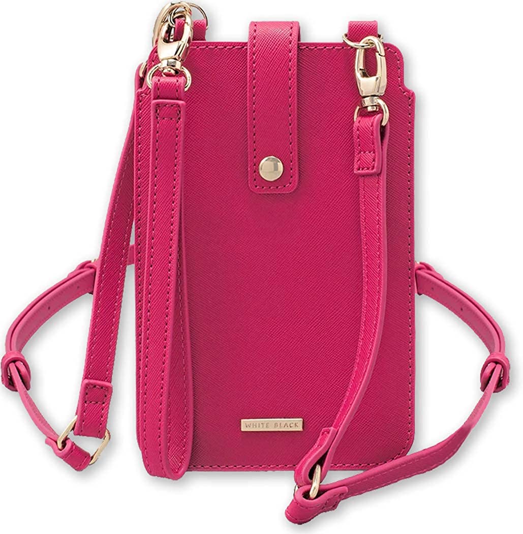 Price:$9.95 Women Pink Crossbody Bag Cell Phone Purse Shoulder Bags Girls Smartphone Wallet  Handbags   