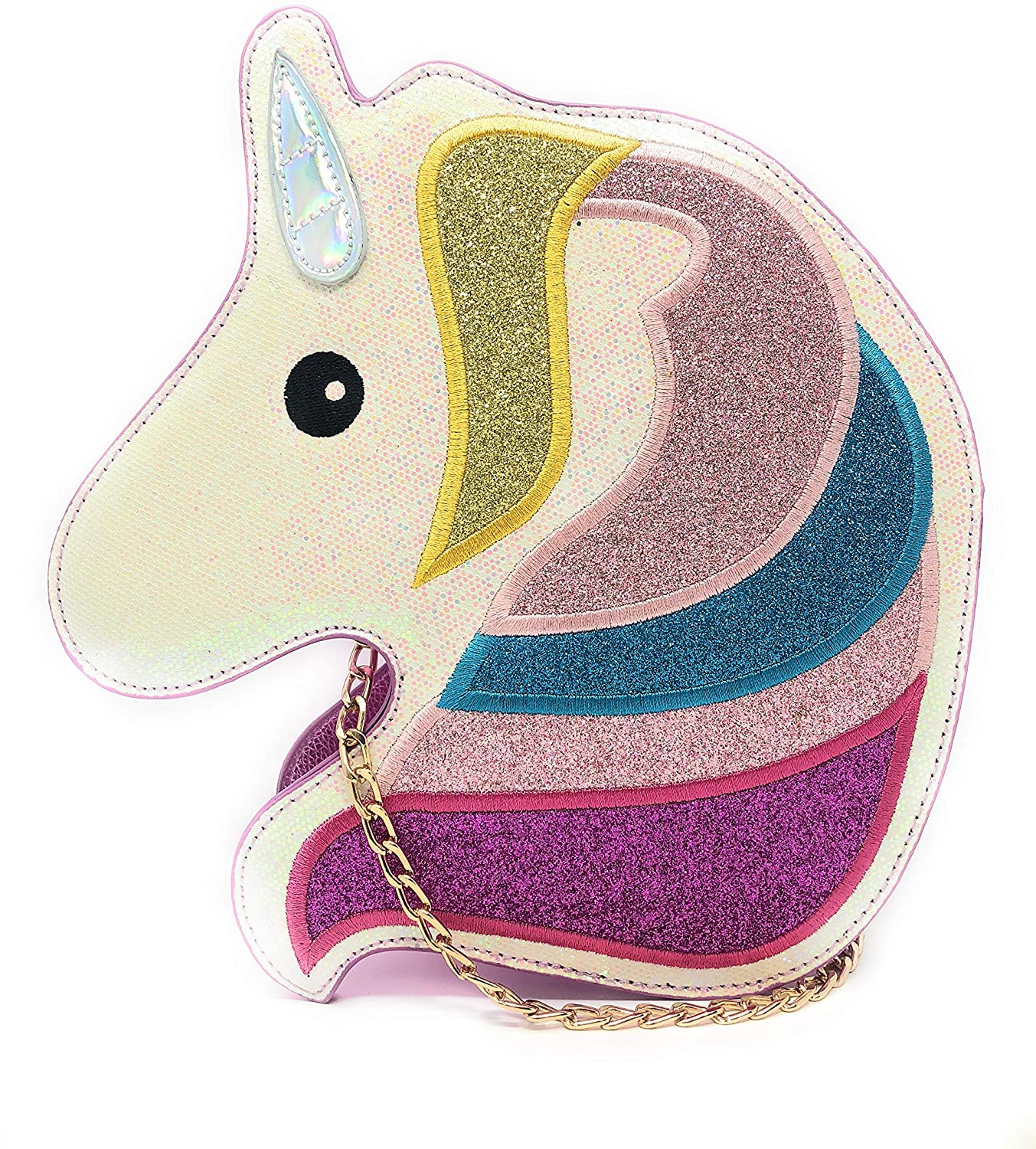Price:$27.99 Unique Unicorn Crossbody Bag, Ustyle Novel Design Purse Wallet Shopping Street School Daypack Card Cash Shoulder Bag  Handbags   