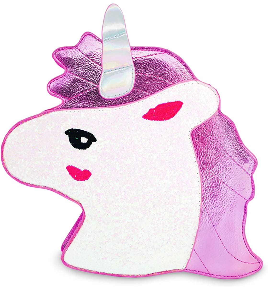 Price:$29.99 Cute Unicorn Girl Crossbody Bag, Ustyle Animal Cartoon Funny Casual Women Daypack Shoulder Bag (purple)  Handbags   