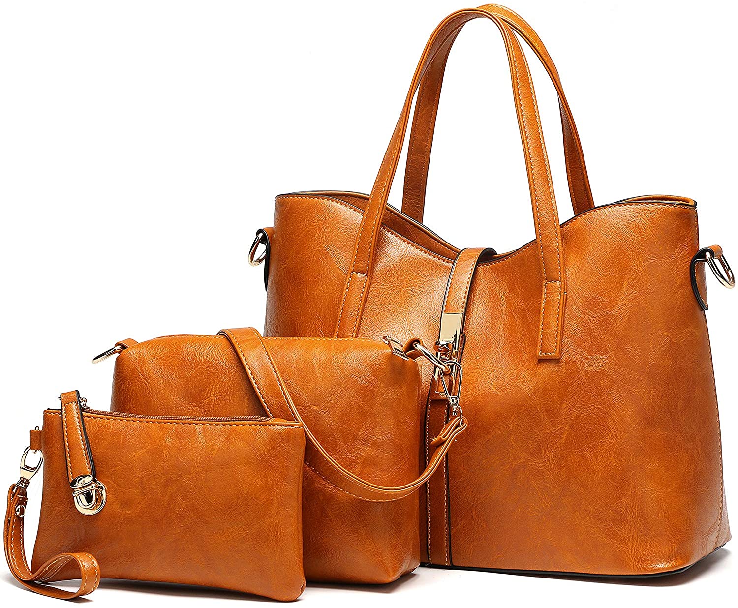 Price:$27.99 YNIQUE Satchel Purses and Handbags for Women Shoulder Tote Bags Wallets  Handbags   