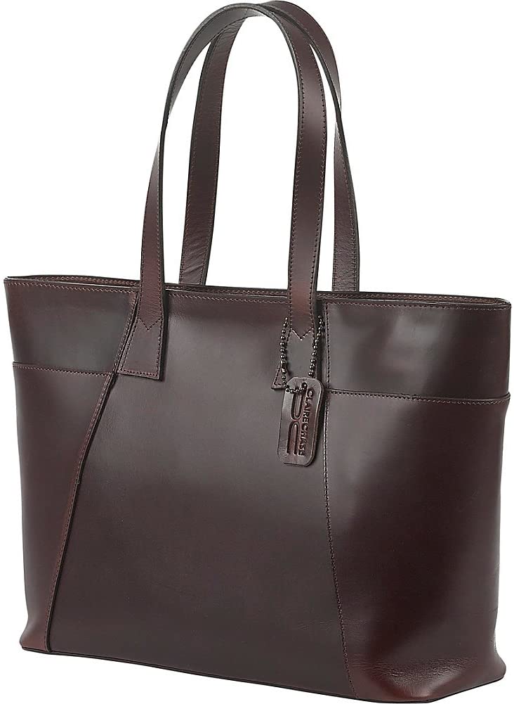 Price:$173.35    Claire Chase Women's Classic Zippered Tote, Chestnut Brown, One Size  Claire Chase  Clothing