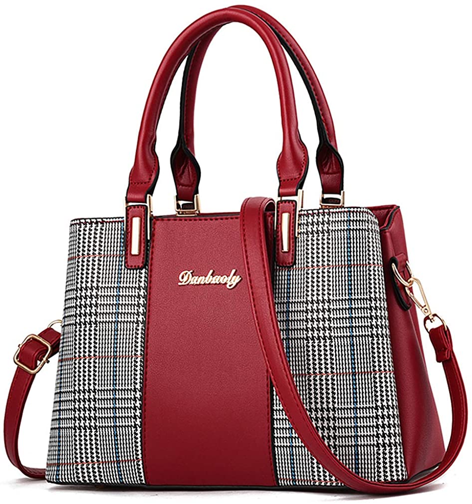 Price:$19.99 Purses and Handbags for Women Shoulder Tote Bag Fashion Ladies Top Handle Satchel Designer Bags  Handbags   