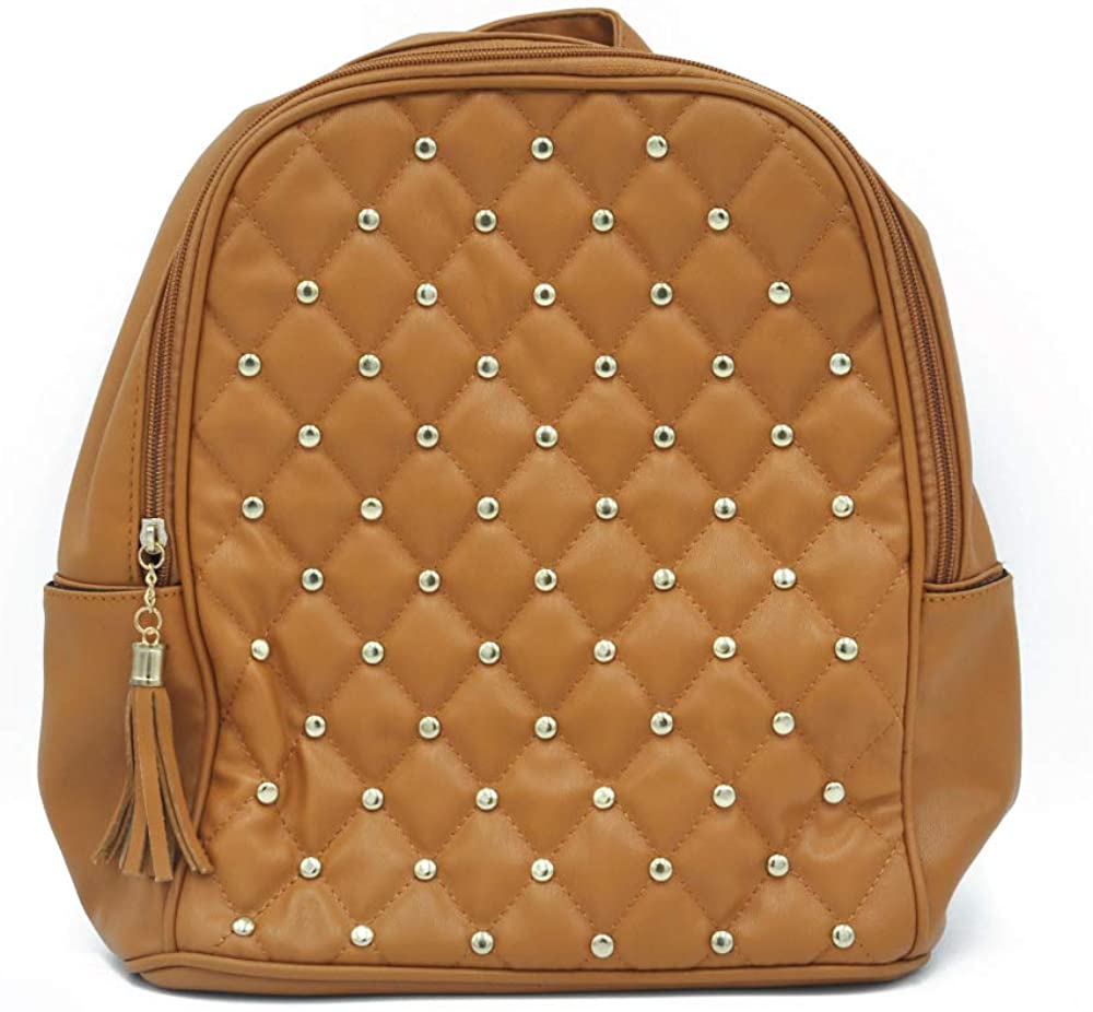 Price:$29.99    Women Backpack Purse PU Leather Fashion Large & Small Travel Bags Casual or Luxurious Ladies Satchel Shoulder Bags (VINTAGE LEATHER BROWN)  Clothing