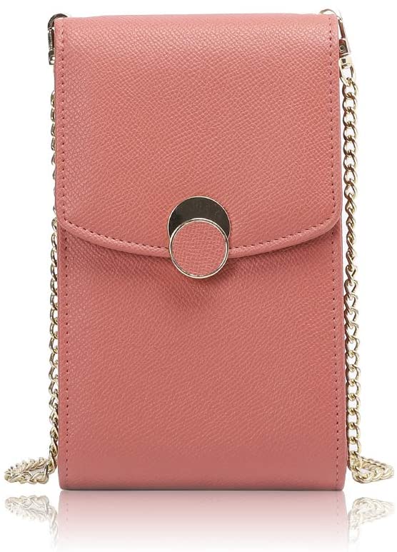 Price:$15.99    MICKORS Lightweight Leather Phone Purse Small Crossbody Bag Mini Cell Phone Pouch Shoulder Bag for Women  Clothing
