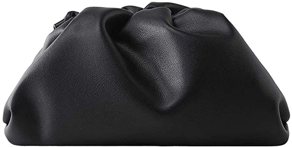 Price:$31.99 Women Simple Dumplings Messenger Bag Designer Retro Fashion Cloud Female Crossbody Shoulder Bag Tide Handbag Clutch Bag  Handbags   