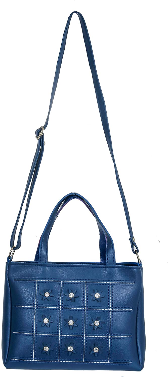 Price:$20.00 Crossbody Handbag for Women - Shoulder bag for Womens by CKHandicrafts Double Handle Sling  Handbags   