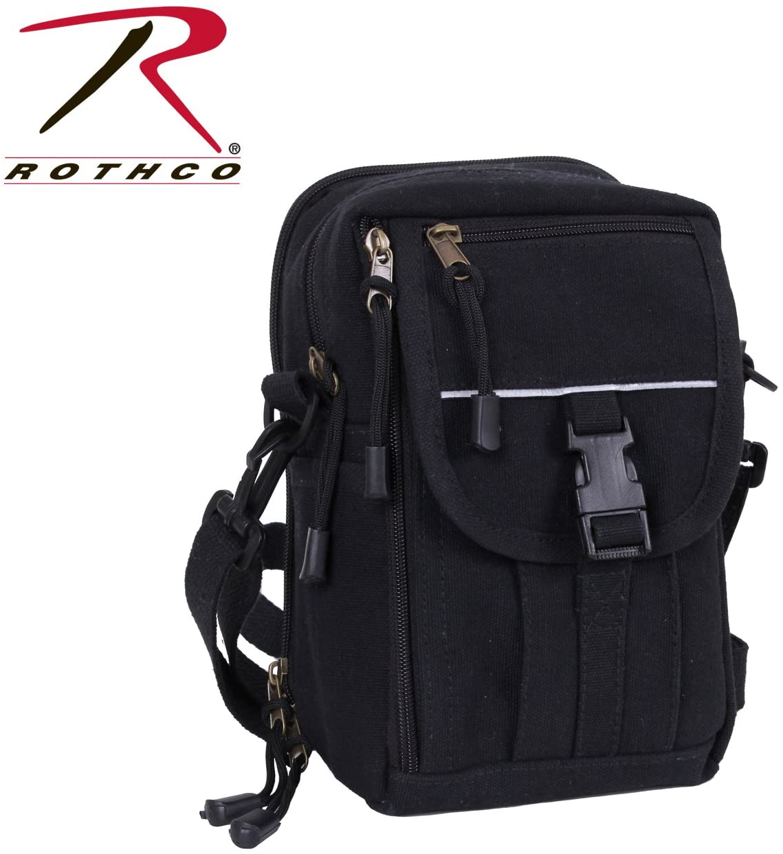 Price:$17.53    Rothco H/W Canvas Classic Passport Travel Pouch, Black  Clothing