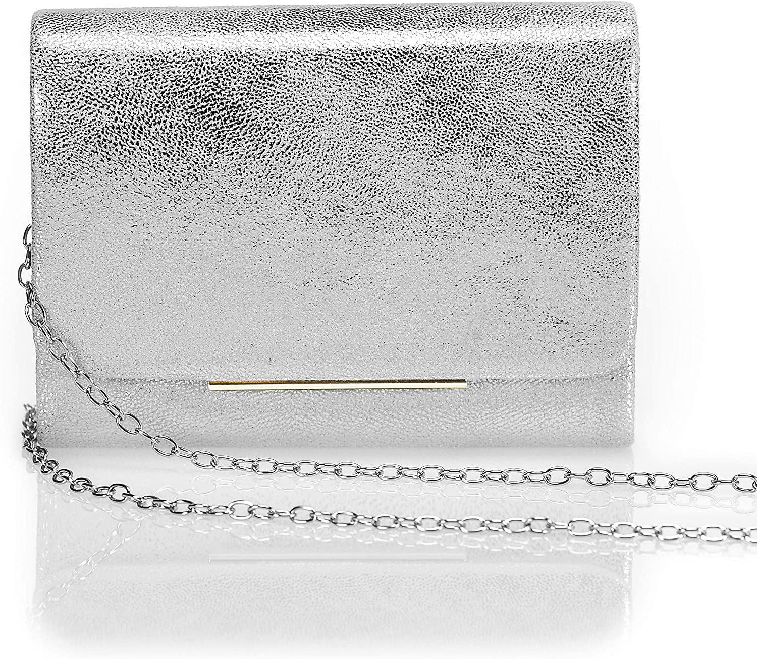 Price:$19.99 Beya Evening Bag Clutch Purse  With Chain Shoulder Strap  Handbags   