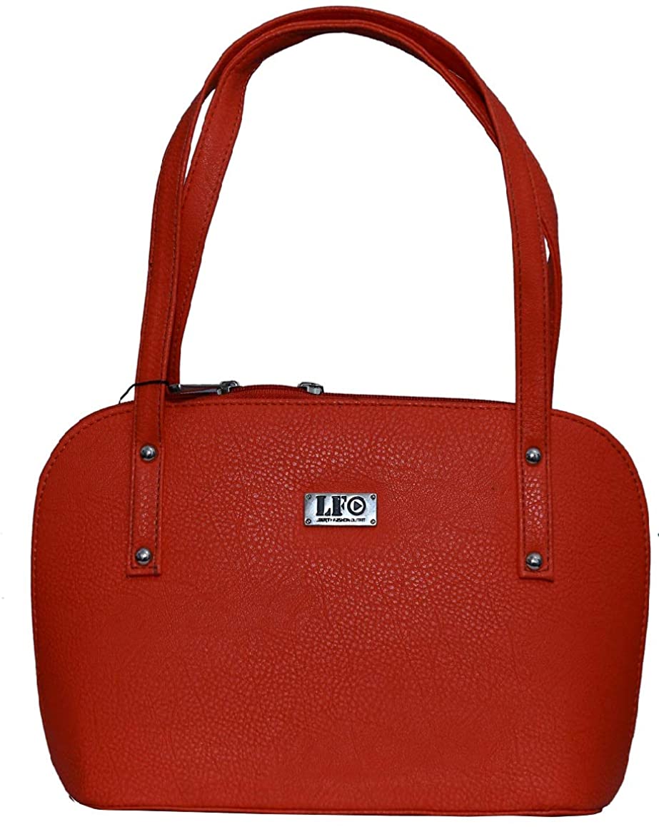 Price:$29.00    Yokami Red Shoulder Handbag for Girls, Ladies, Women, Top Handle Tan Purse for office  Clothing