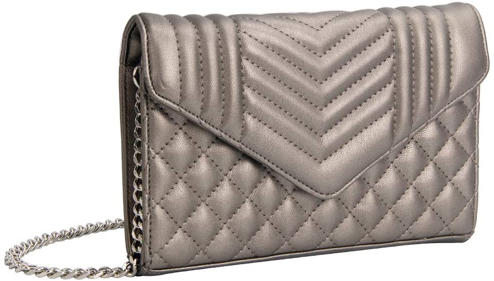 Price:$13.99    GEEAD Quilted Crossbody Bag Stylish Chain Shoulder bag Purse for Women Girls  Clothing