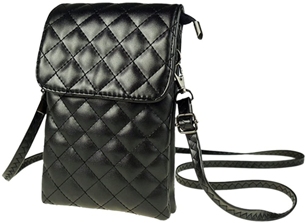 Price:$10.99 Womens Handbag Small Purse Shoulder Crossbody Bags Wallet Phone Pouch, Black  Handbags   