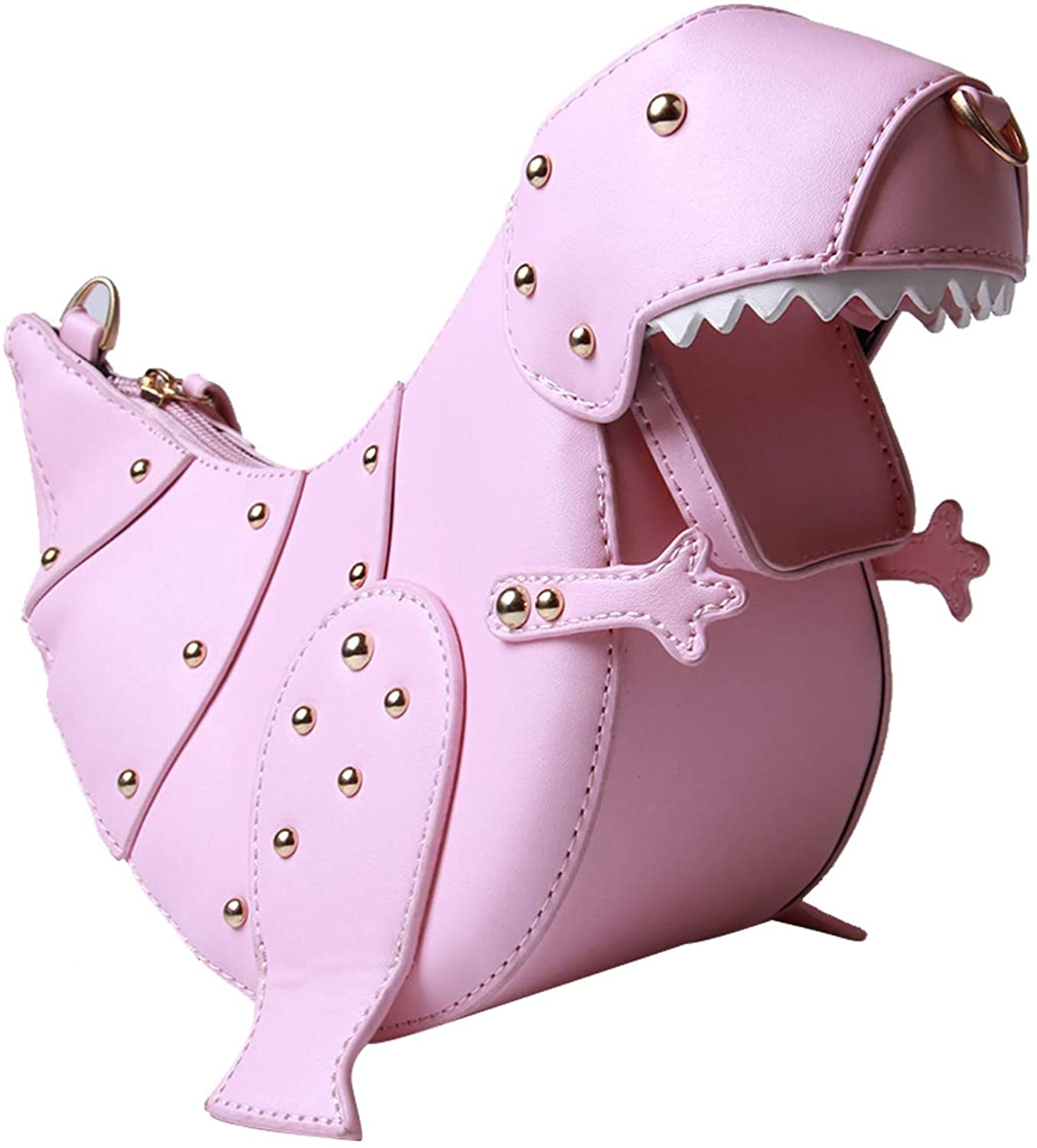 Price:$23.99 SUKUTU Upgrade Dinosaur Shape PU Leather Rivet Purses for Women, New Girls Crossbody Purses Shoulder Bag  Handbags   
