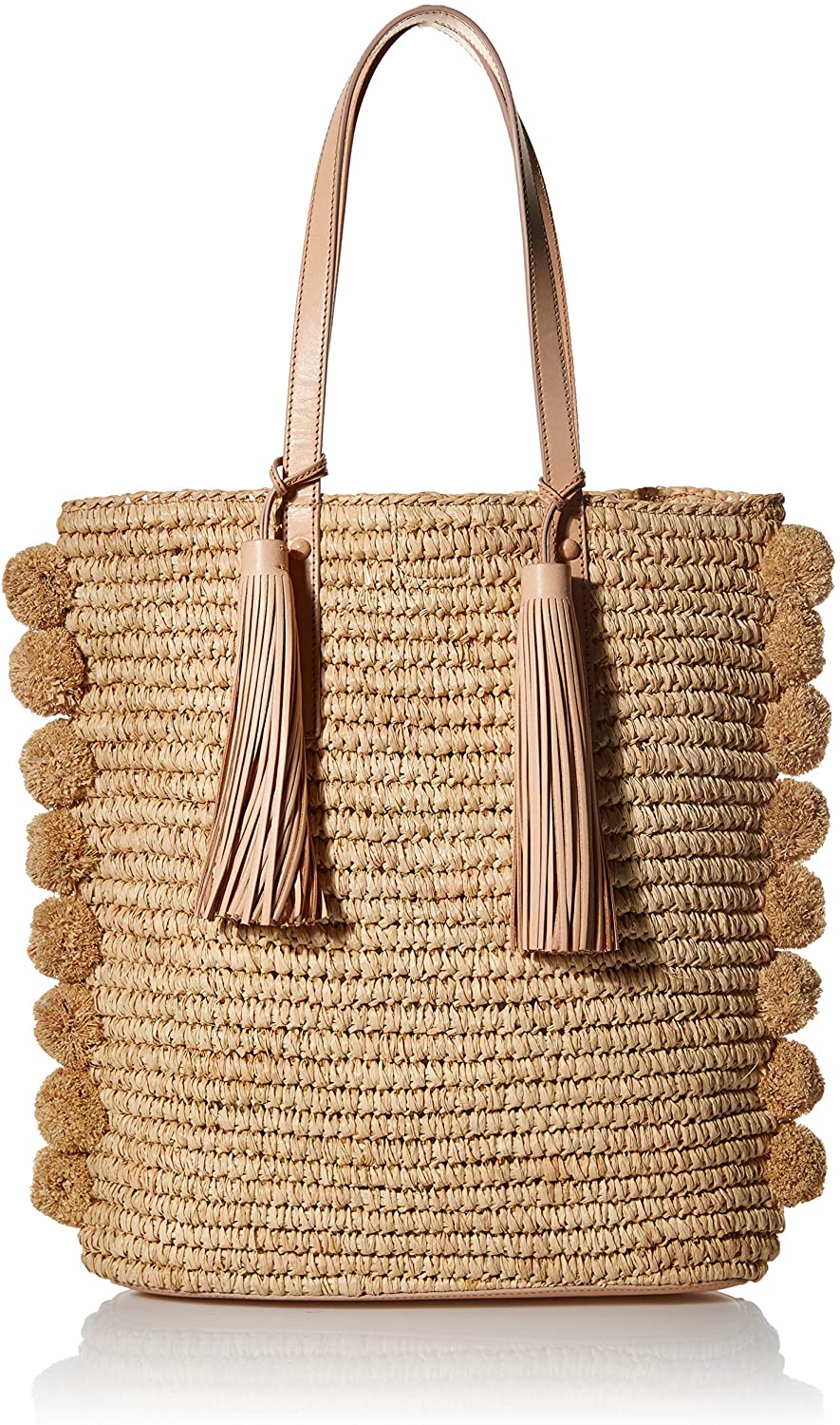 Price:$175.82    LOEFFLER RANDALL CRTOTE-RP, Natural  Clothing