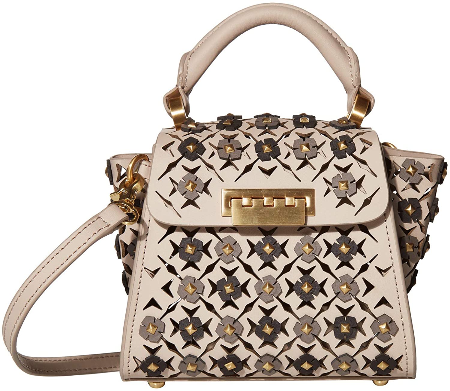 Price:$177.75    ZAC Zac Posen Women's Eartha Mini Top Handle Bag, Mahogany, Pink, One Size  Clothing