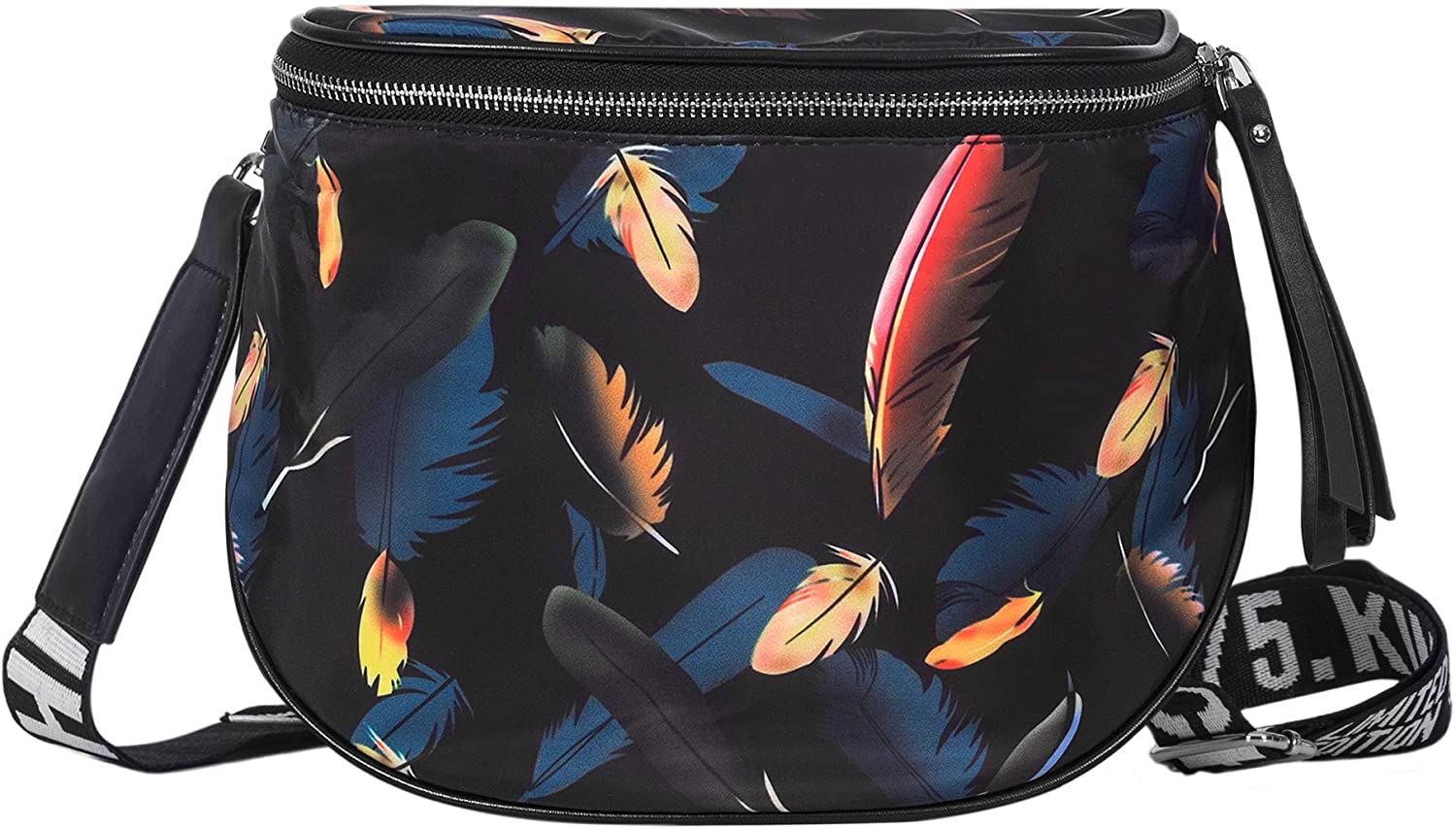 Price:$18.99 Honsing Crossbody Bucket Saddle Bag, Lightweight Shoulder Travel Handbag, Women Adjustable Strap Purse, Belt Bag for Daily Use  Handbags   