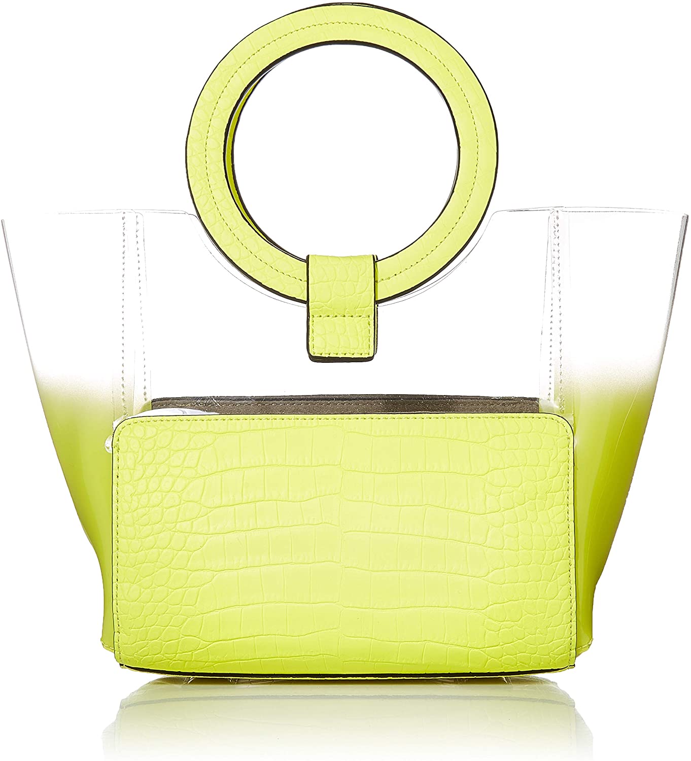 Price:$71.72    Vince Camuto Clea Small Tote, neon Yellow  Clothing
