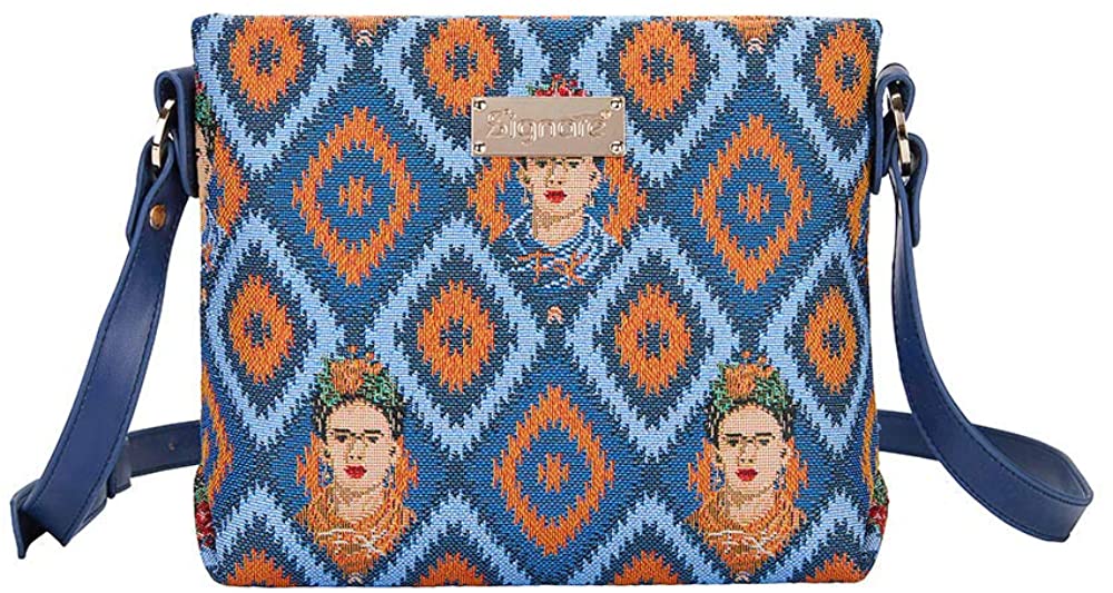 Price:$29.99 Signare Tapestry Crossbody Purse Small Shoulder Bag for Women with Frida Kahlo Design  Handbags   