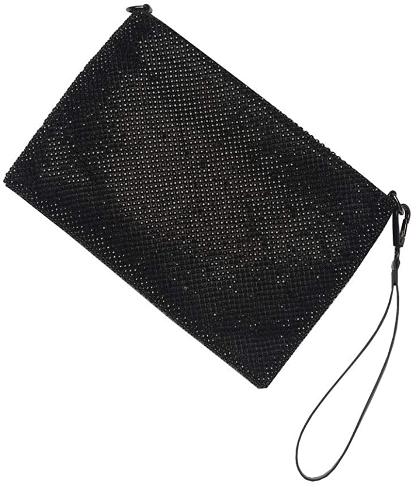 Price:$19.90 Crystal Evening Clutch Bag Envelope Evening Clutch Crossbody Bags Wedding Party Shoulder Bag for Women  Handbags   