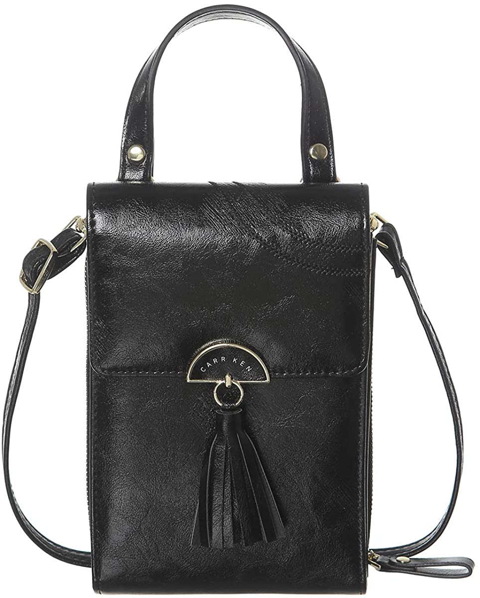 Price:$15.99 Haytijoe Small Crossbody Cell Phone Purse for Women Cellphone Shoulder Bags Card Holder Wallet Purse(Black)  Handbags   