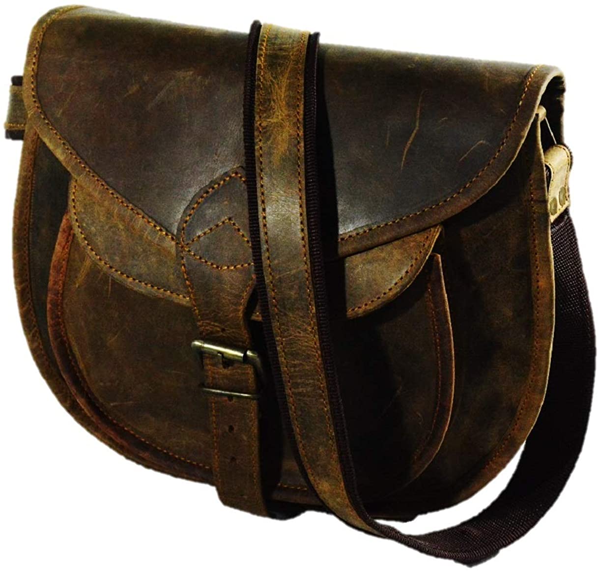 Price:$50.00    Urban Dezire Women's Leather bag Purse Gypsy Bag Cross body Women Handbag Shoulder Travel Satchel Tote Bag  Clothing