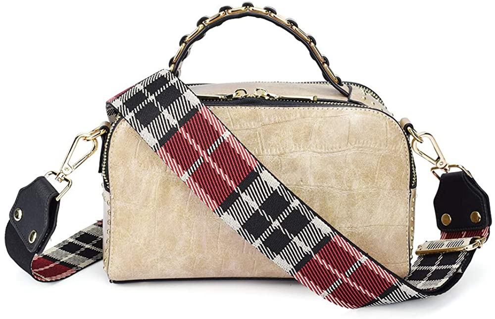 Price:$15.99    Bag/Purse Strap Replacement Crossbody Shoulder For Women Adjustable Jacquard Woven Cotton Guitar Strap Style (Style 14)  Clothing