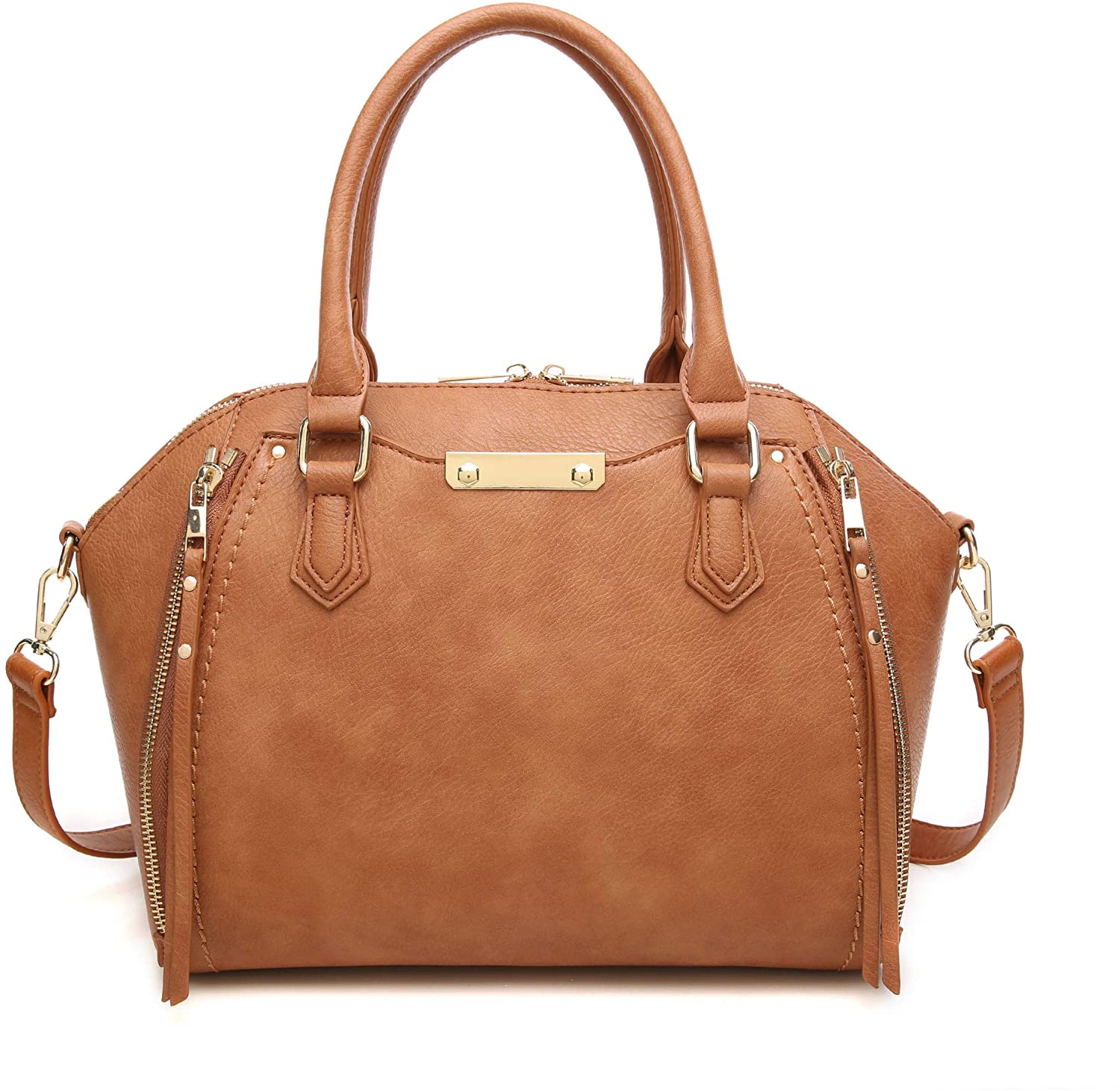 Price:$35.99 Aitbags Purses and Handbags for Women Tote with Shoulder Strap Big Crossbody Bag Brown  Handbags   