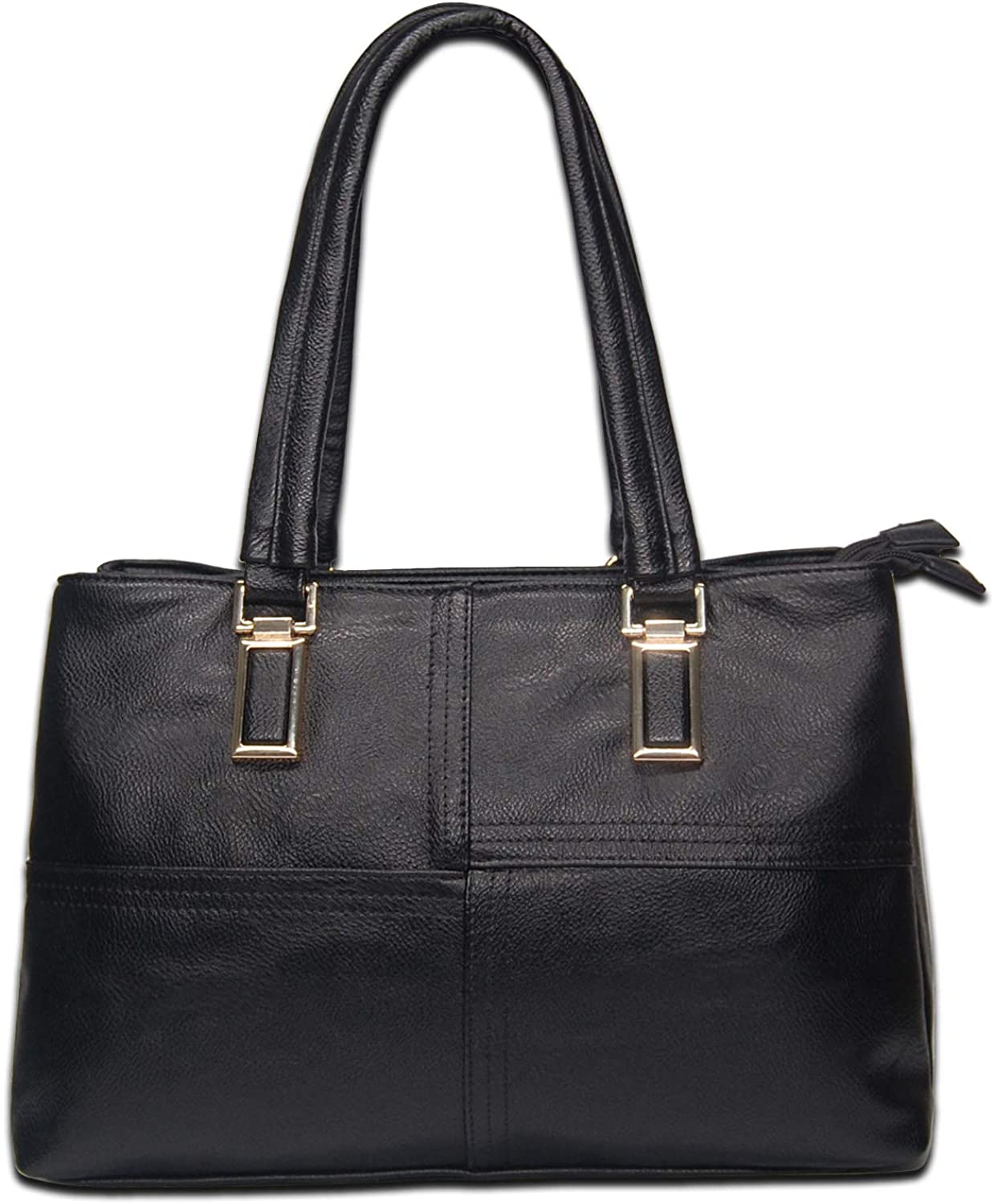 Price:$30.99    Mentor Womens Purse and Handbags Ladies Designer Shoulder Bag PU Leather Top Handle Satchel Handbags Tote Messenger Bags (Black)  Clothing