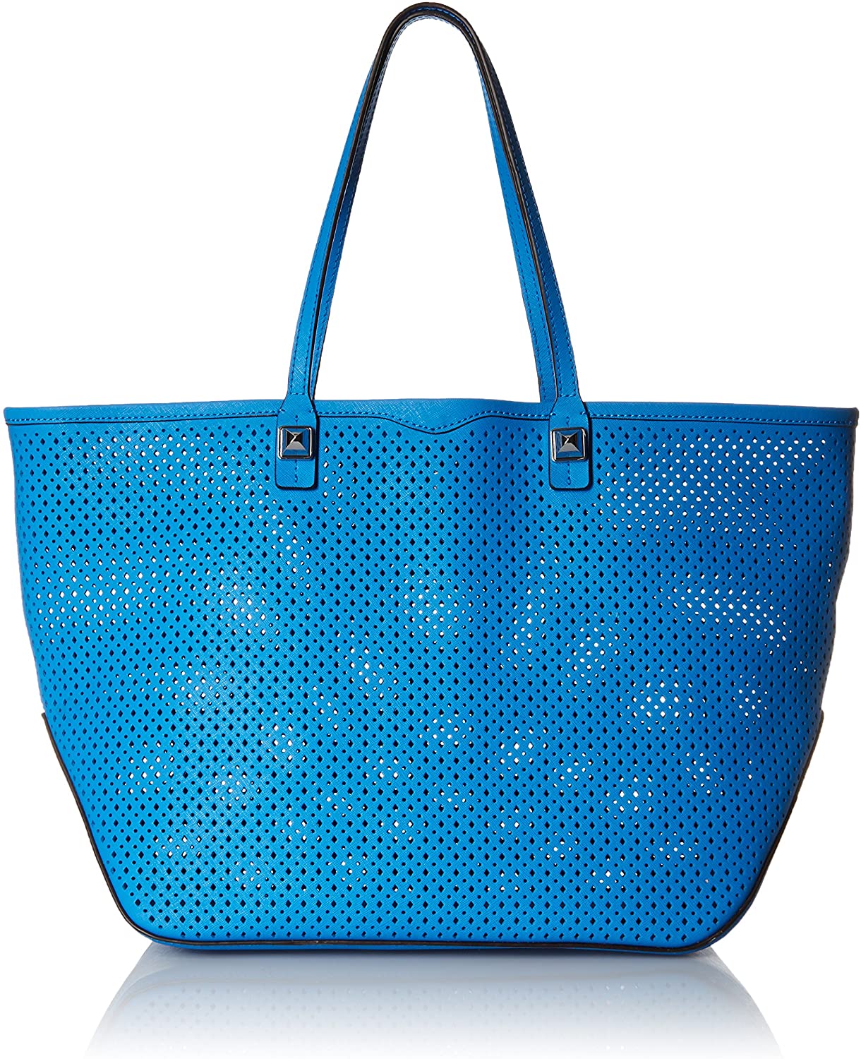 Price:$163.19    Rebecca Minkoff Everywhere Tote with Diamond Perf, Bright Royal  Clothing