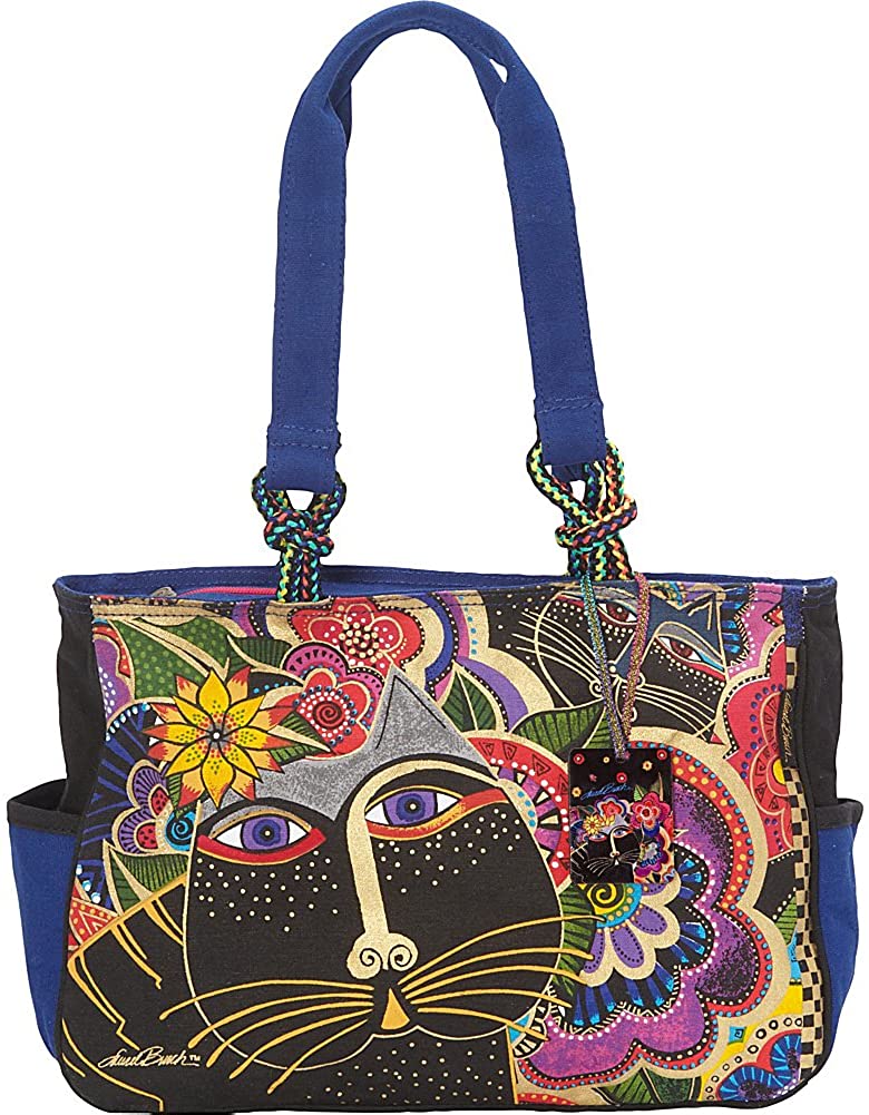 Price:$28.13    Laurel Burch Carlotta's Cats Tote, Multi, One Size  Sun N Sand  Clothing