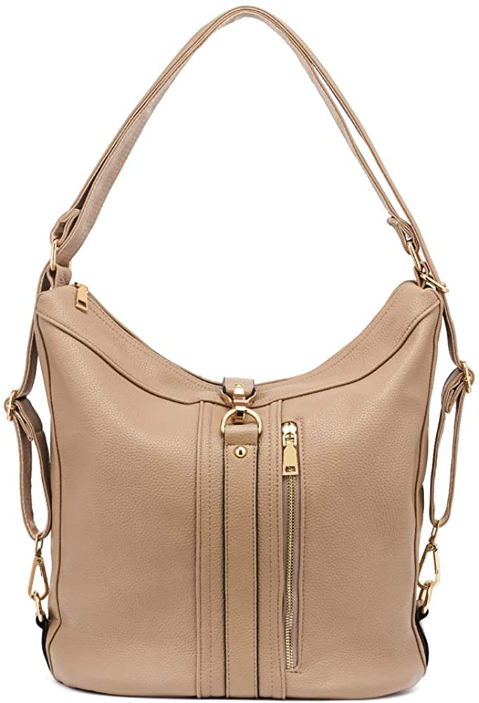 Price:$39.99    QIUTIMIY HoBo Bags For Women Pu Leather Women's Satchel Handbags Shoulder Bags(khaki)  Clothing