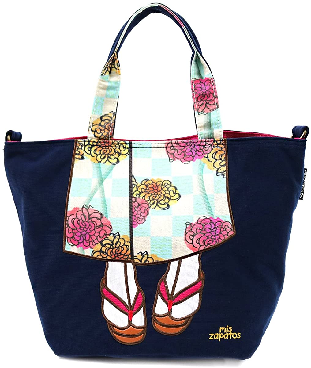 Price:$49.80    Japanese Women Shoulder Tote Bag - Cute Kimono Dresses Design Japanese Import  Clothing