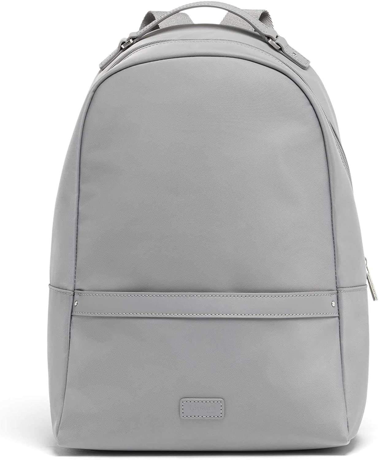 Price:$120.00    Lipault - Lady Plume Backpack - Medium Over Shoulder Purse Bag for Women - Pearl Grey  Clothing