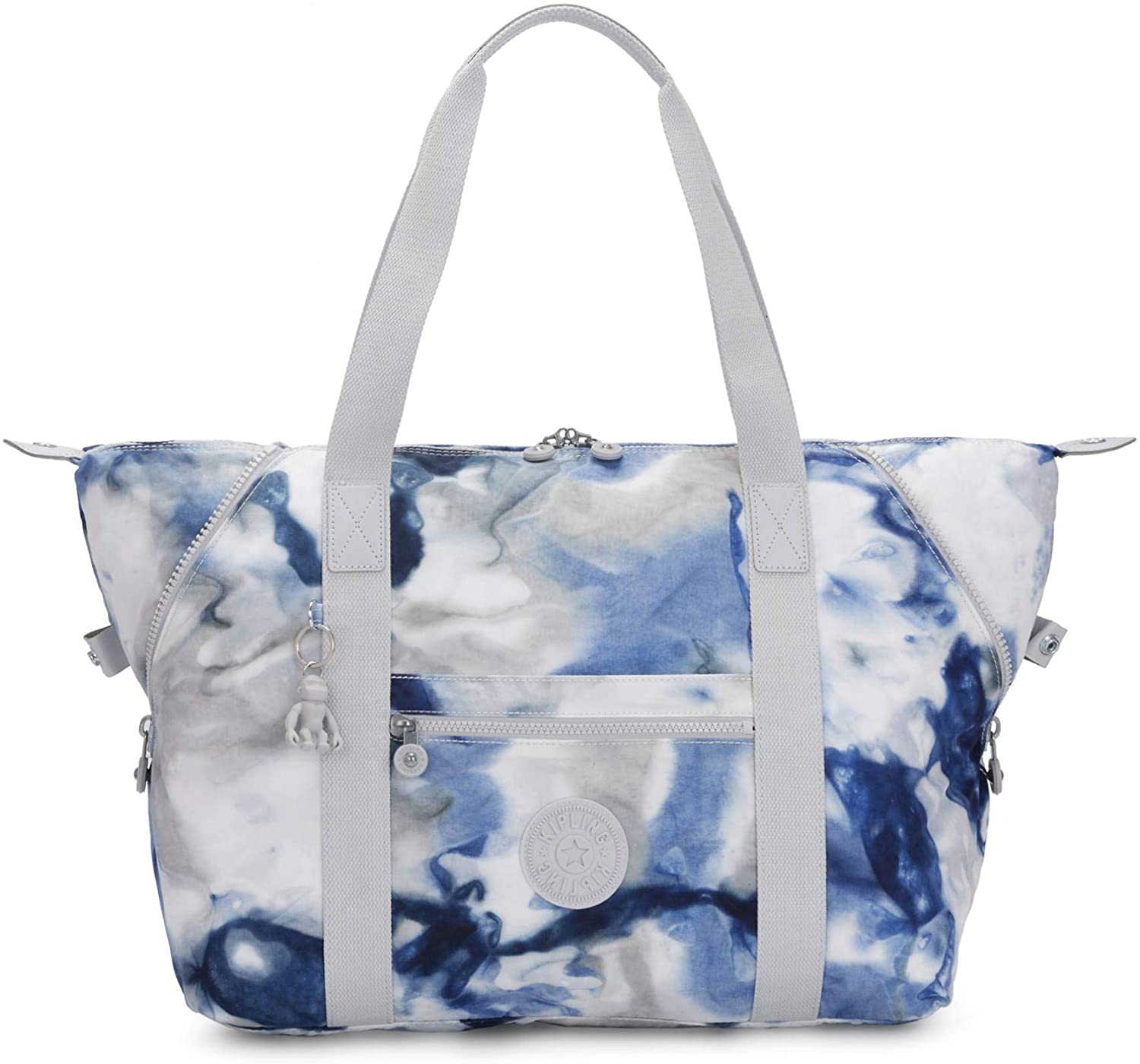 Price:$81.12    Kipling Art M Tote Bag, Tie Dye Blue  Clothing