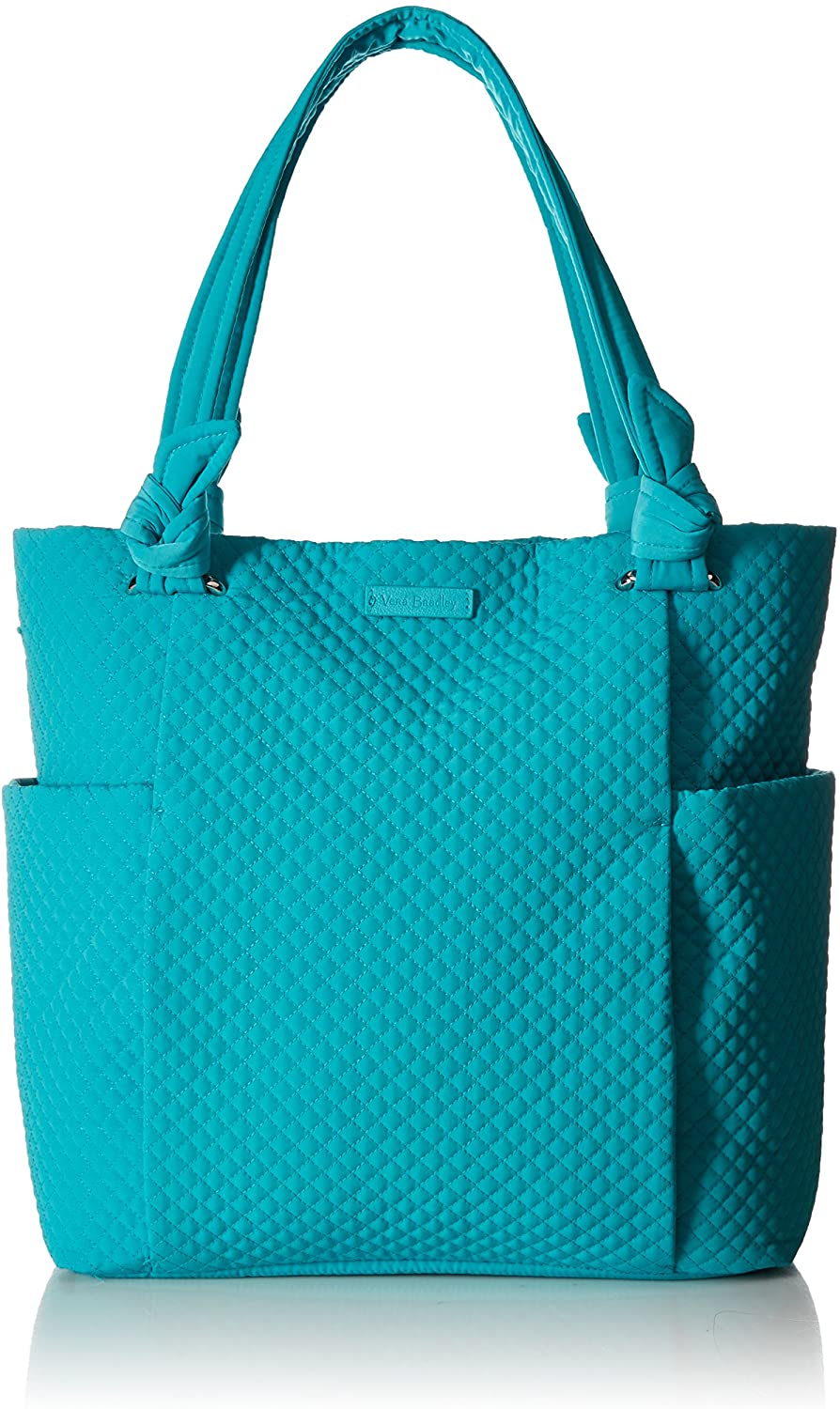 Price:$109.44    Vera Bradley Women's Microfiber Hadley Tote Bag, Turquoise Sea  Clothing