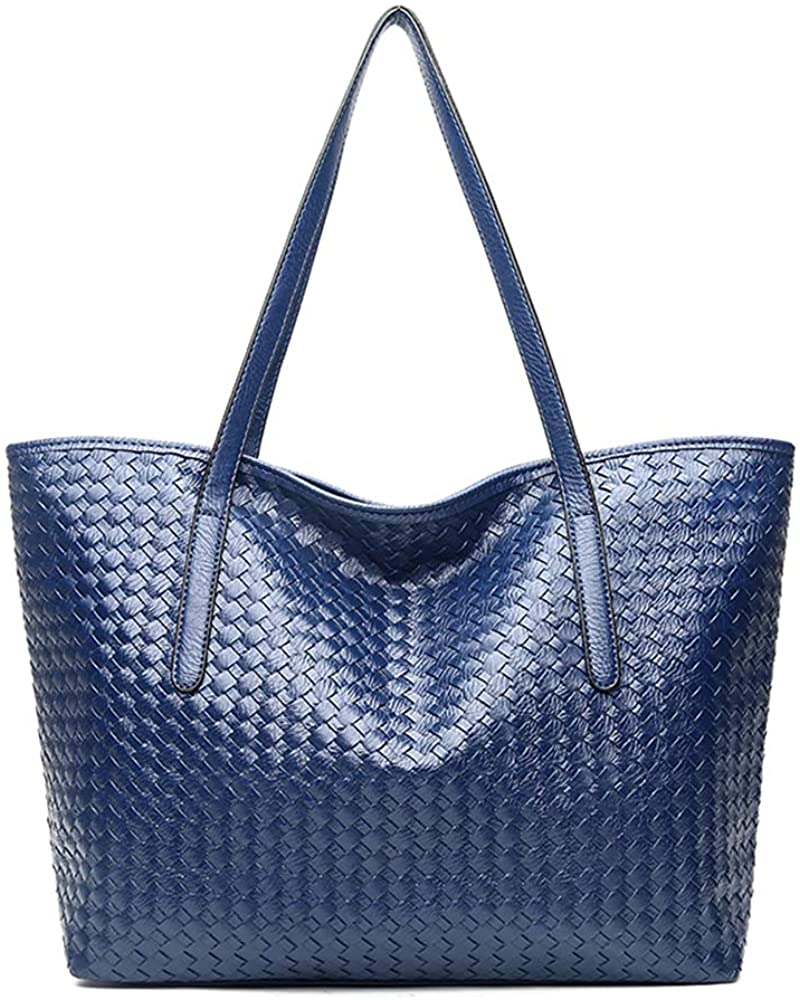 Price:$22.00    Women Handbags Top Handle Satchel Large Capacity Bags Shoulder Tote Bag-Blue  Clothing