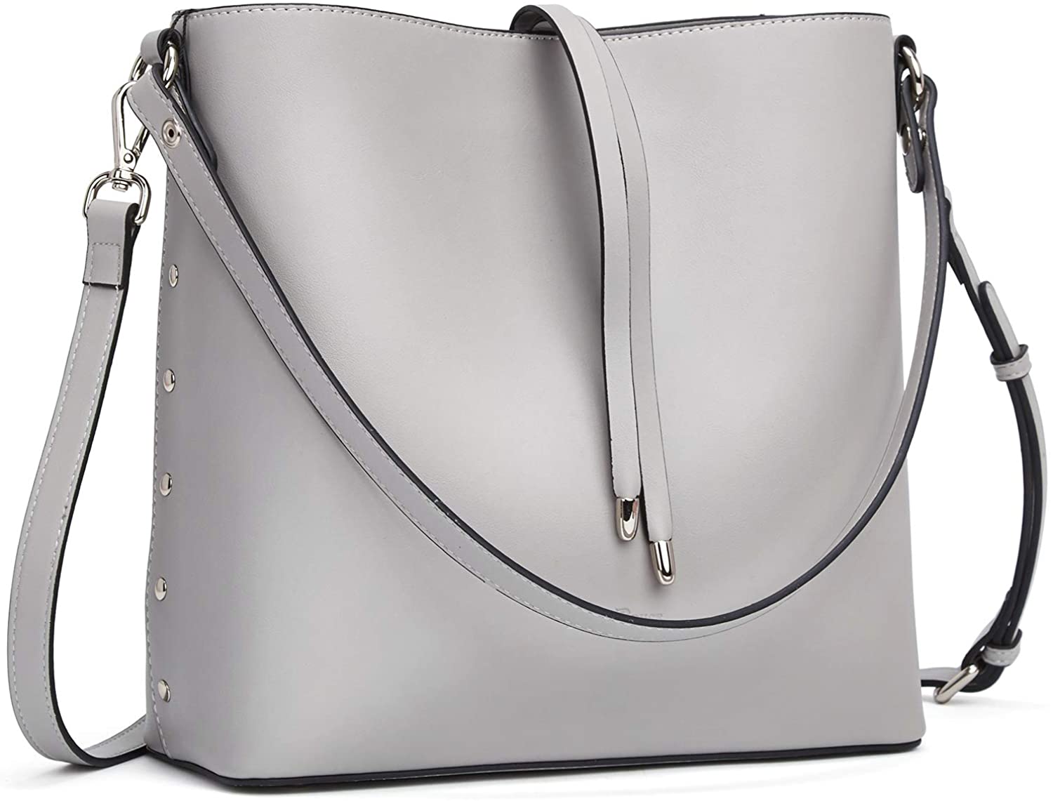 Price:$39.99    WESTBRONCO Women Handbags Vegan Leather Designer Shoulder Tote Purse Casual Hobo Crossbody Bucket Bags  Clothing