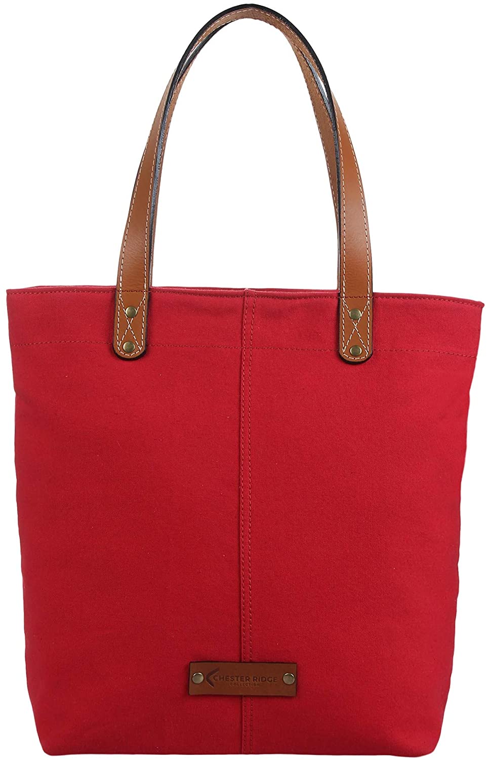 Price:$12.00    Handcrafted 100% Pure Top Grain Leather Water Resistant Canvas Stylish Tote Backpack for Work Travel School  Clothing
