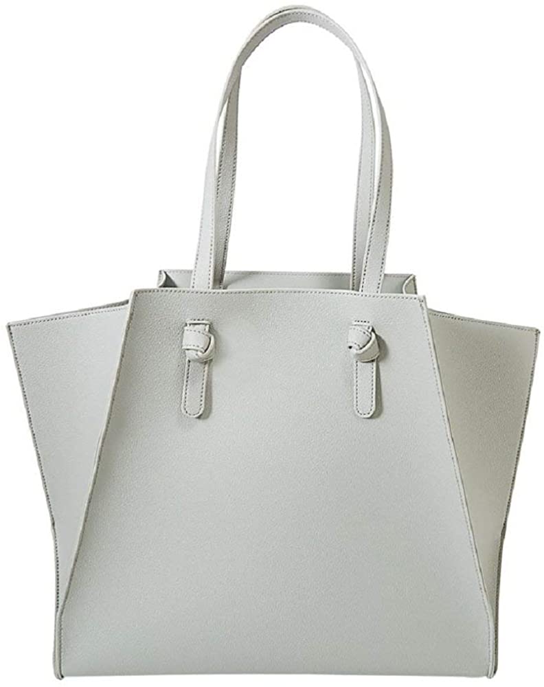 Price:$25.61    Mud Pie Shaya Pebbled Faux Leather Tote Shoulder Bag Gray  Clothing
